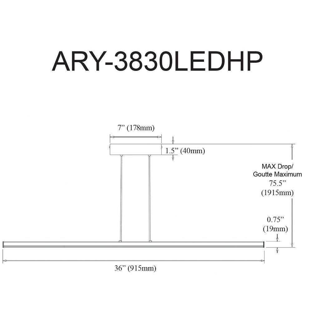 ARY-3830LEDHP-MB