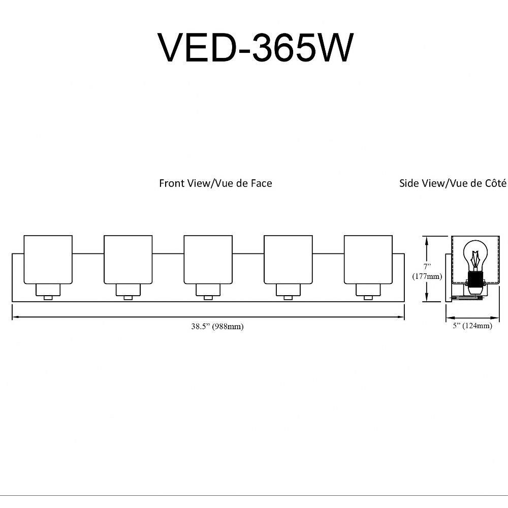 VED-365W-MB-CLR
