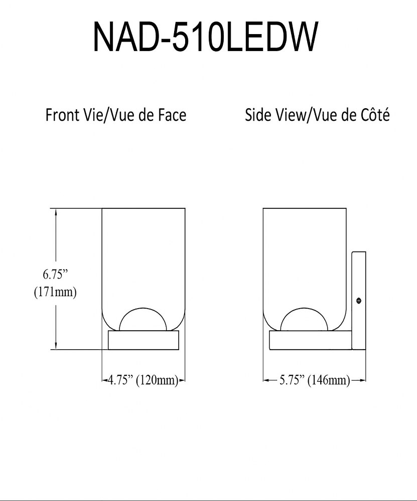 NAD-510LEDW-AGB