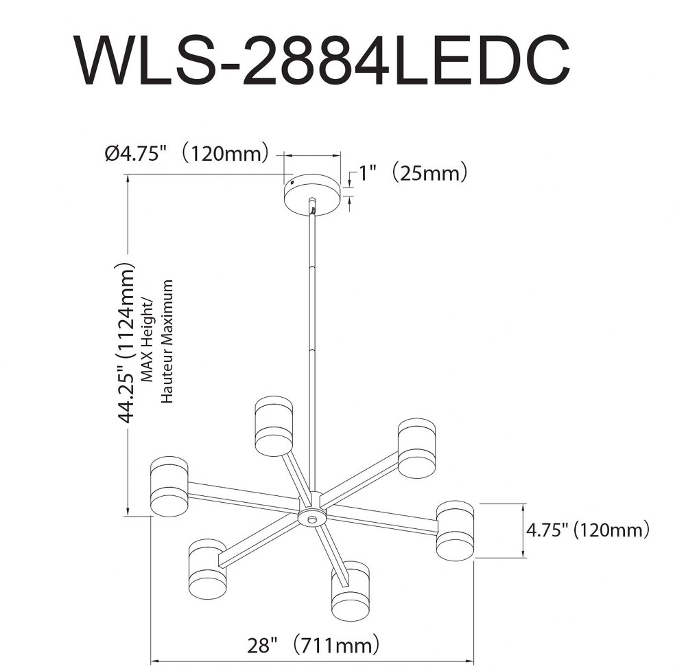 WLS-2884LEDC-MB