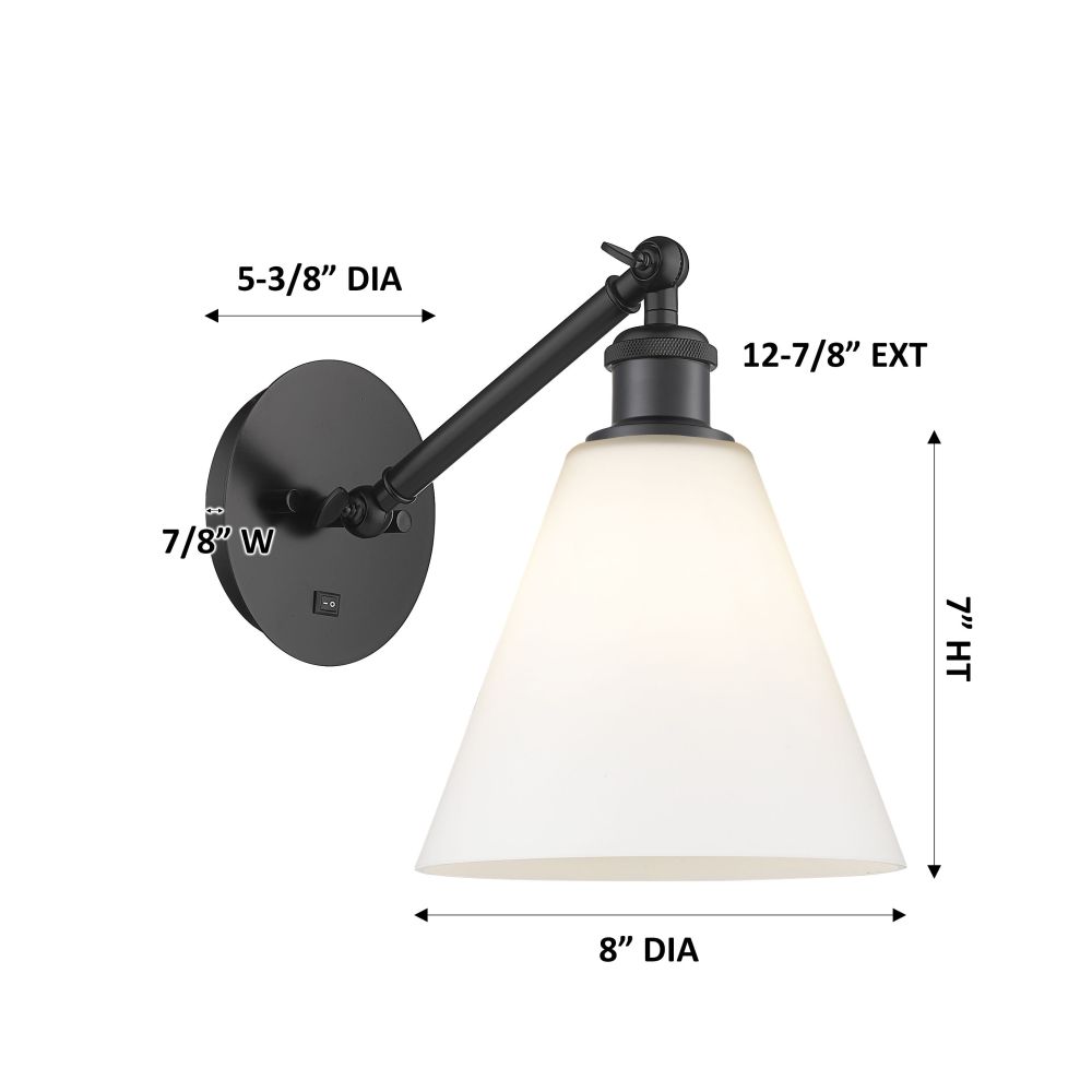 317-1W-BK-GBC-81-LED