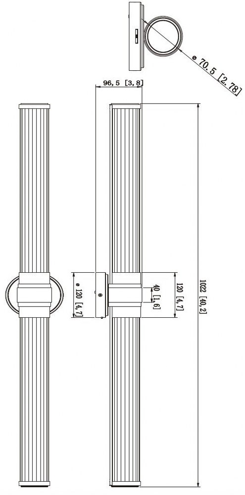 1020-40W-BN-LED