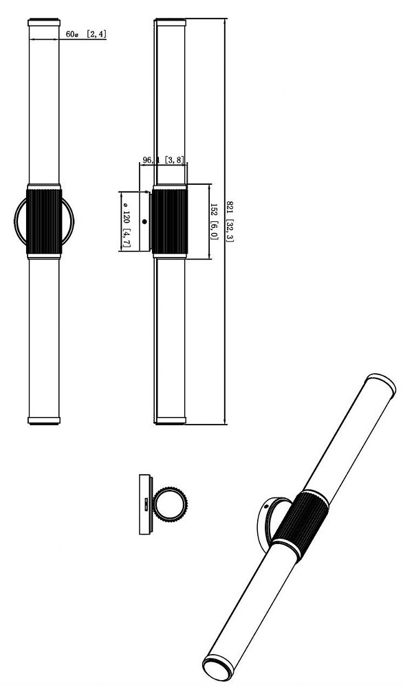 1021-32W-BN-LED