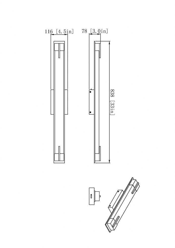 4100-33W-BN-LED