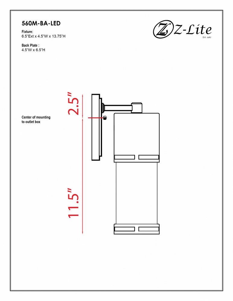 560M-BK-LED