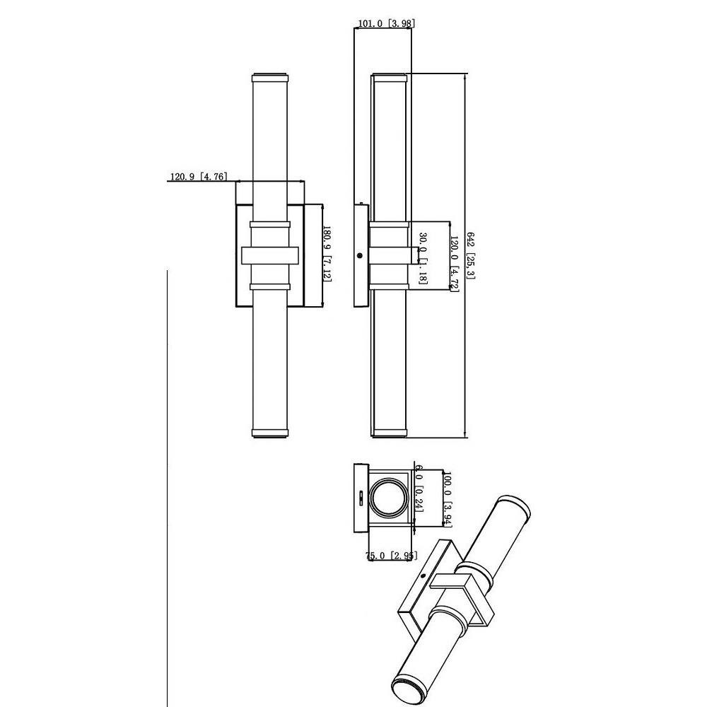 1019-25W-BN-LED