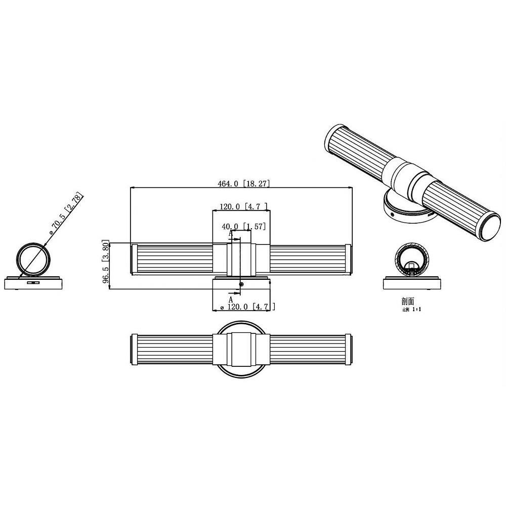 1020-18W-BN-LED