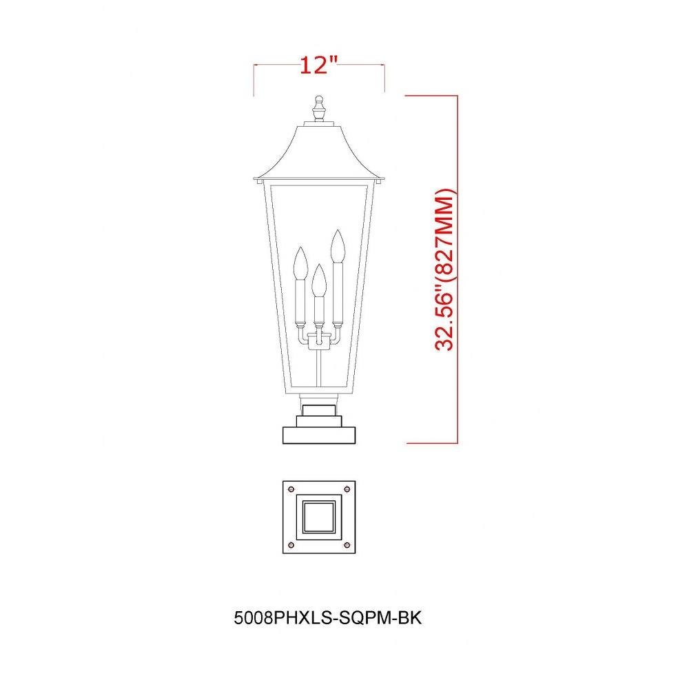 5008PHXLS-SQPM-BK