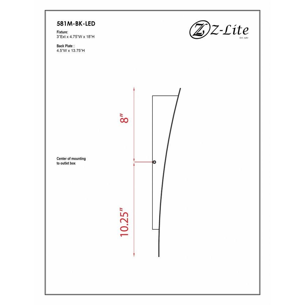 581M-BK-LED